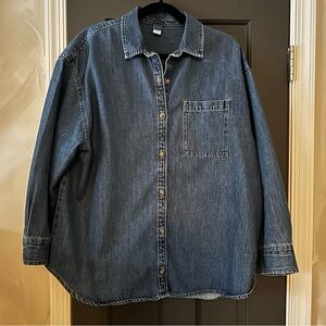 Old Navy Denim Button-Up Shirt